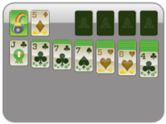 Play 1 Card Solitaire