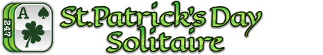 st patricks day solitaire three card flip